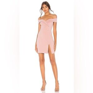 revolve mauve dress